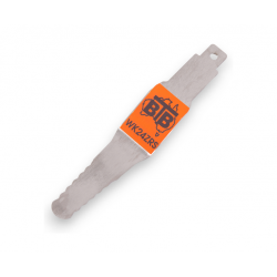 Lame déportée dentelée inversée